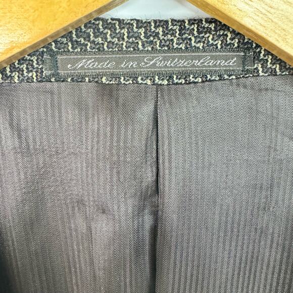 Vintage Ermenegildo Zegna Soft Blazer 3 Button Sport Coat Jacket Wool Blend 41R - Picture 8 of 12